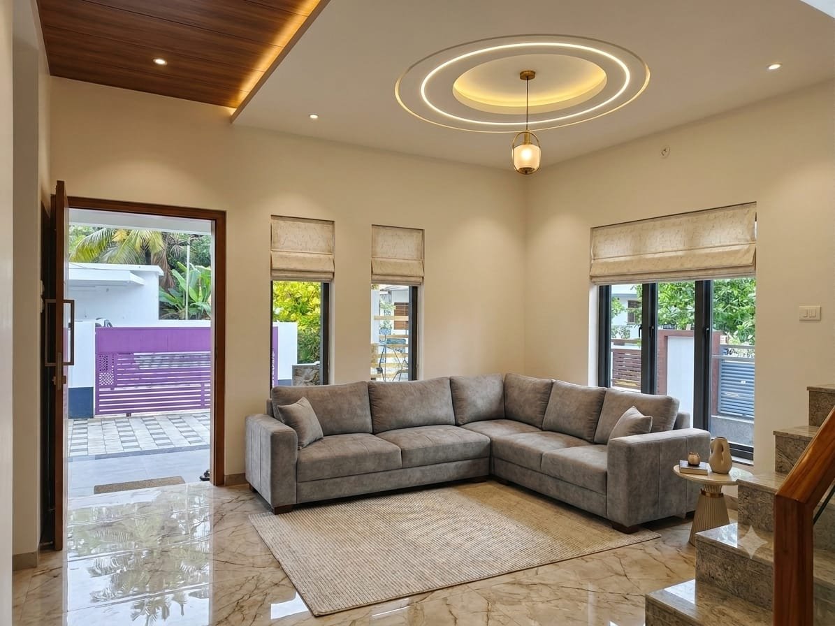 Completed Living Room & Final Site Handover